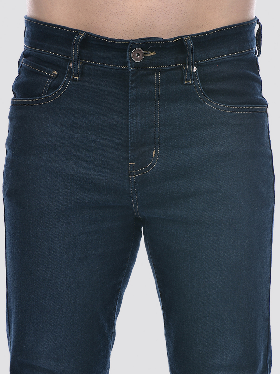 Numero Uno Men Dark Blue Slim Fit Sustainable Jeans